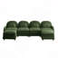 Canapé d'angle modulaire en tissu Teddy effet nuage, dossier et accoudoirs incurvés avec coussins lombaires incurvés, pouf amovible et coussin double couche de soutien-1846225901-1846225899