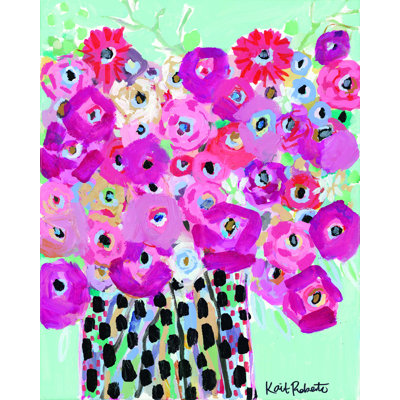 «Hey Girl», reproduction sur toile tendue