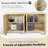 Storage Cabinet, Carved Scatter Pattern Dining Sideboard, Large Buffet with Adjustable Shelves-469932702