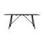 Table de salle à manger d'extérieur rectangulaire en bois d'eucalyptus clair 71 po Avonna-803161868