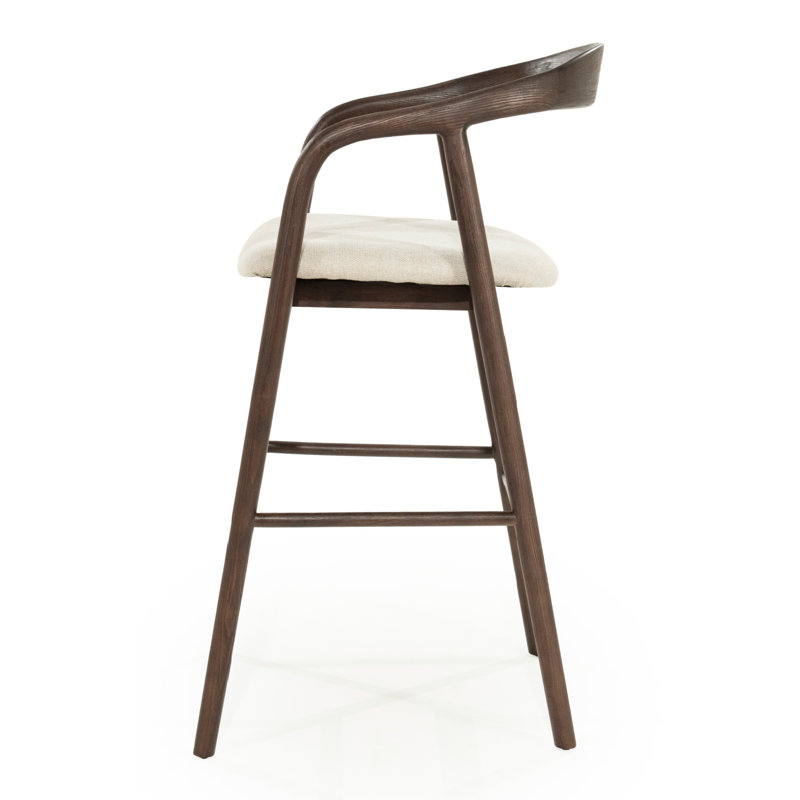 Rayven Barstool High, Walnut, Bar Stool (30" Seat Height)
