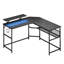 Daown Metal Base Computer Desk with Power Outlet-1070432451