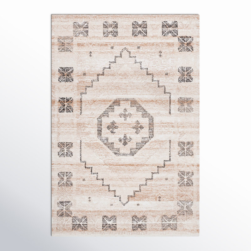 Barnwell Southwestern Indoor Rug, Rectangle 6' x 9'