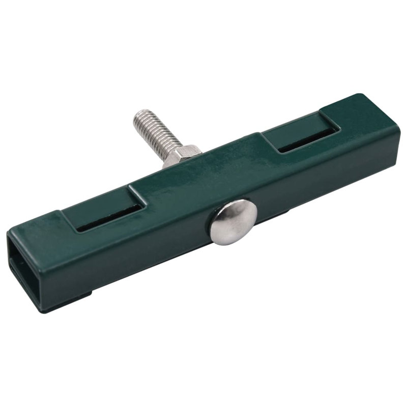 Abeer Dakota Fields Metal Panel Connector for Fence Panels, Green