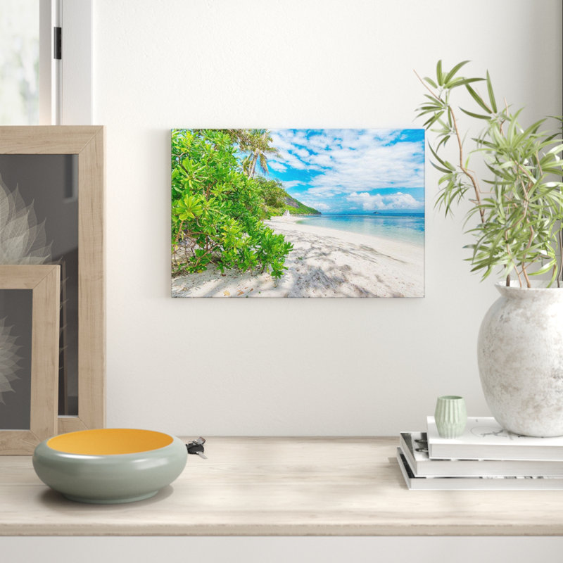 Vacation Fever Sunglow - Wrapped Canvas Print, 100cm L x 150cm W x 2,5cm D, 1 Piece