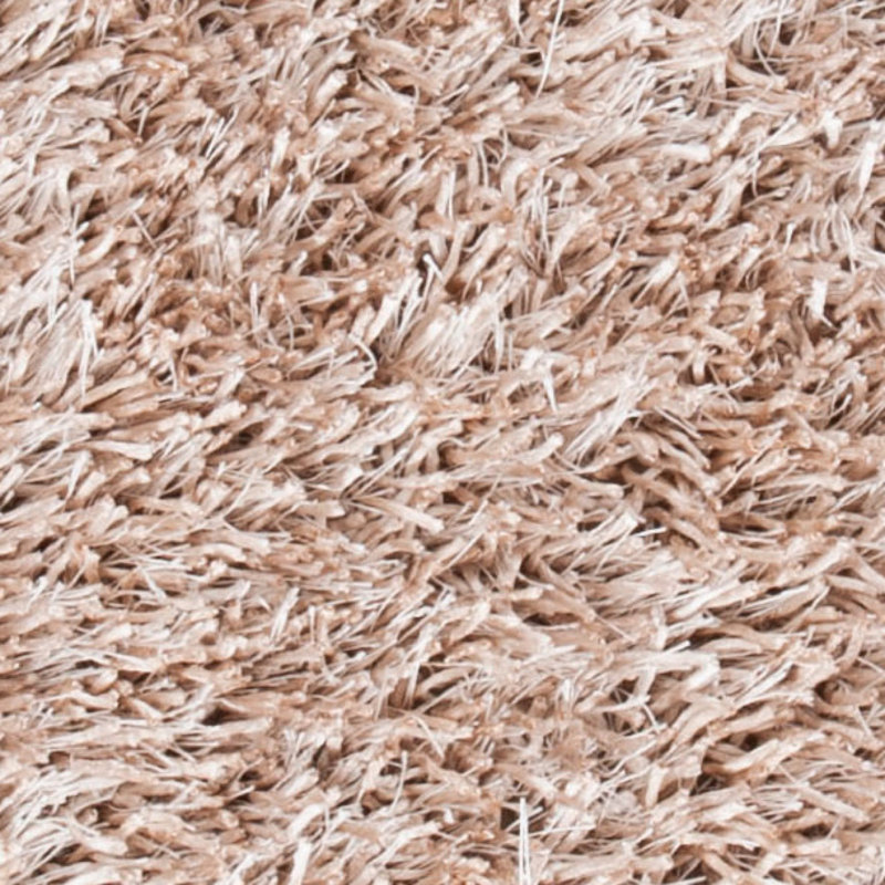 Assar Shag Beige Area Rug , Rectangle 3' x 5'