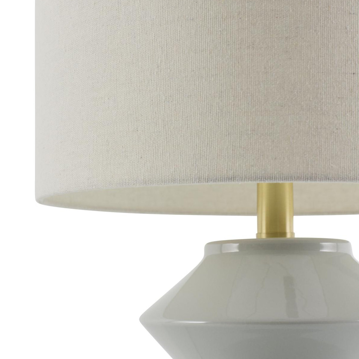 Boyes Ceramic Table Lamp, Gray