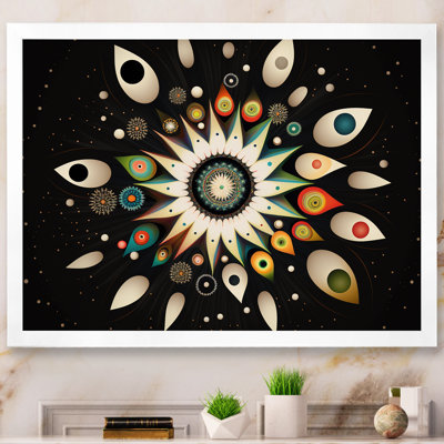 " Syncronicity Retro Spiritual Abstract I "