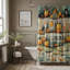 Ghoulish Harvest - Premium Shower Curtain-2015402332