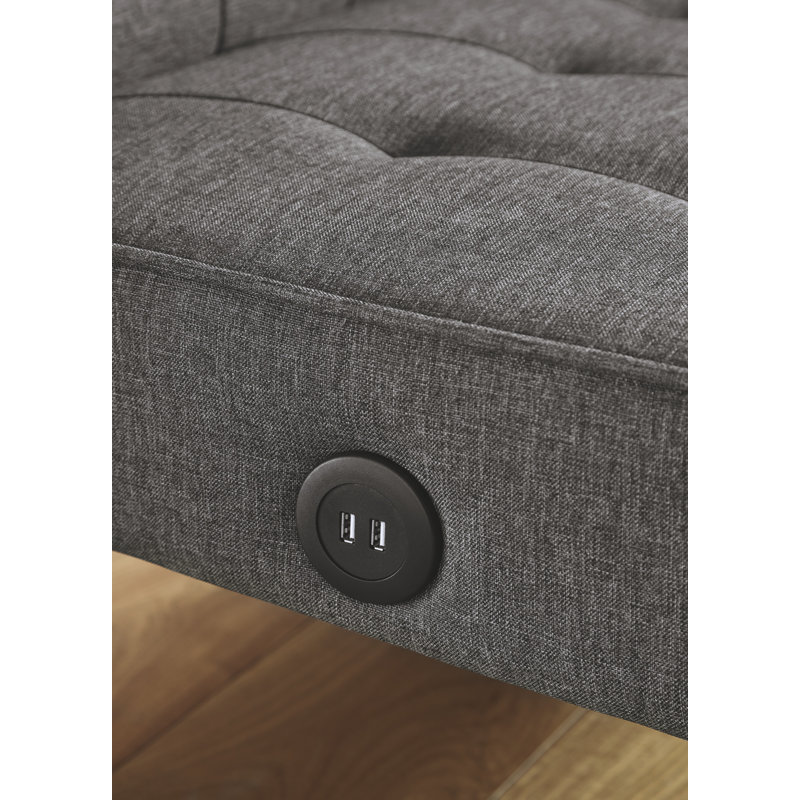 Carrye Twin 71'' Upholstered Convertible Sofa