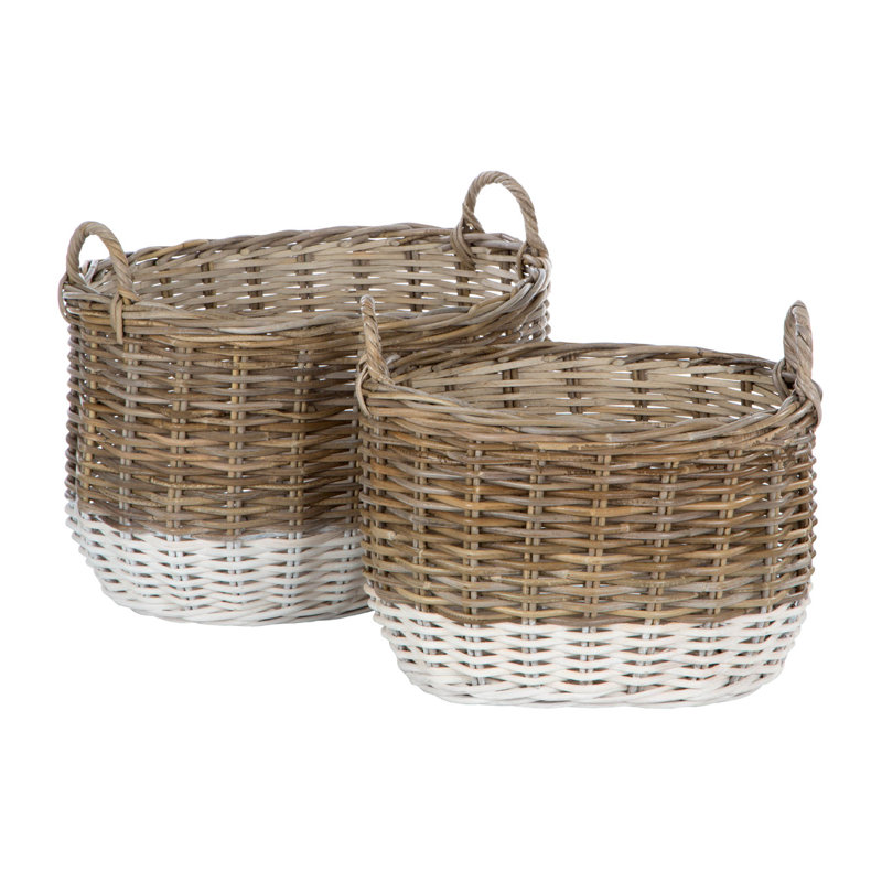 House Of Hampton Pramble Wicker Decorative Basket