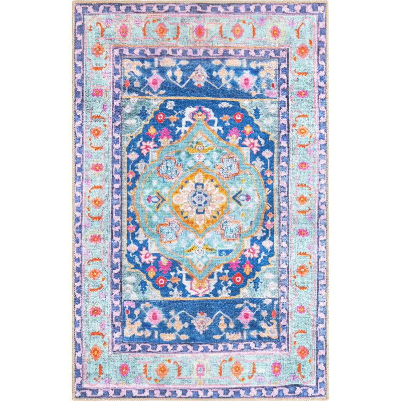 Sonja Chenille Oriental Indoor Rug, Rectangle 3'6" x 5'6"