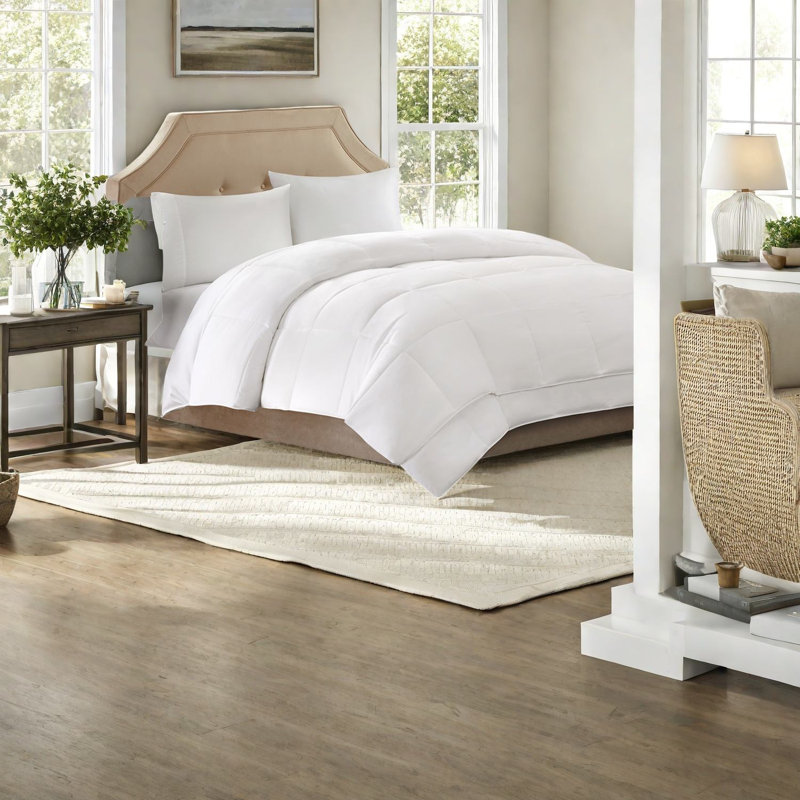 Ensembles de literie toutes saisons, édredon en polyester, couche simple douillette