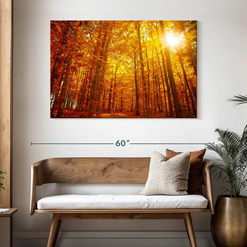 Alvord Dramatic Autumn Sunlight, H 32 po x l 48 po