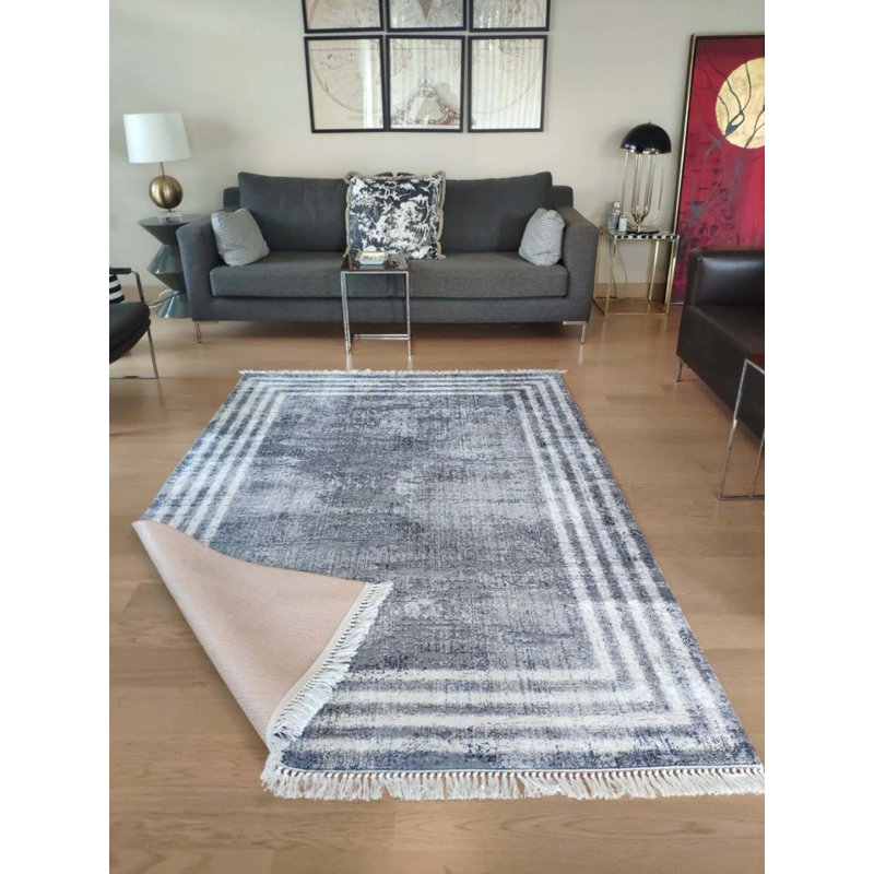 Tapis Maryemma avec envers antidérapant, Rectangle 3 pi 3 po x 3 pi 11 po