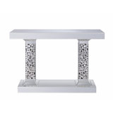 Lachina Glam Mirrored & Faux Gems Console Table, A Stunning Accent Piece for Entryways and Living Spaces with High - Quality Craftsmanship