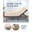 REST Evercool® 4-Piece Cooling Sheet Set – Award Winning, Breathable Moisture-Wicking Bed Sheets with Ionic+ Self-Cleaning Fabric, Ultra-Soft & Deep Pocket Fitted Sheet for Hot Sleepers, Machine Washable-110352417-110352418
