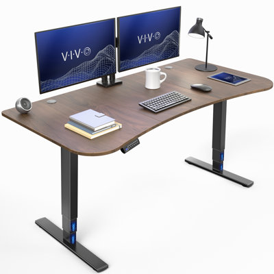 Bureau électrique 63 "x 32" avec contrôleur de mémoire à écran tactile, série 2E1B