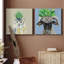 «Playful Nature», ensemble de 2 peintures-225440260-225440263