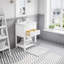 Meuble-lavabo simple chromé 24 po Putcha Viola-1406643224-1406643229