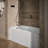 Underscore 60" x 32" Alcove Soaking Bathtub-27814145-27814146