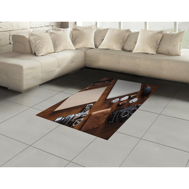 Tapis décoratif Indie High Density, Rectangle 2 pi 7 po x 5 pi