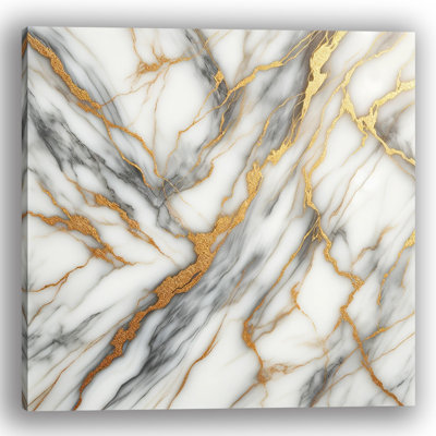 " Golden Lightning Marble Swirl "