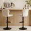 Tabourets de bar pivotants réglables, chaises de comptoir modernes en cuir synthétique avec dossier et repose-pieds pour îlot de cuisine-803263312-797131678