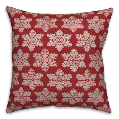  Housse de coussin Snowflake