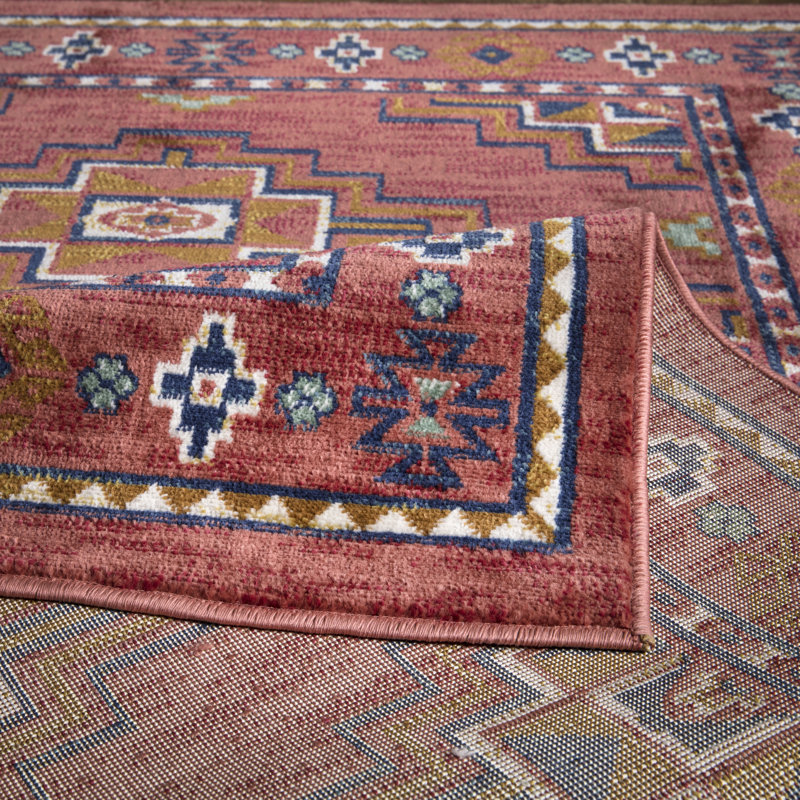 Chauvigny Aztec Area Rug, Rectangle 80 x 150cm