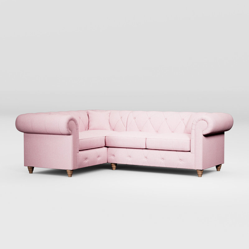 Ellrich 2 - Piece, Pink, Walnut