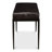 Duke Ridged Genuine Leather Upholstered Bench