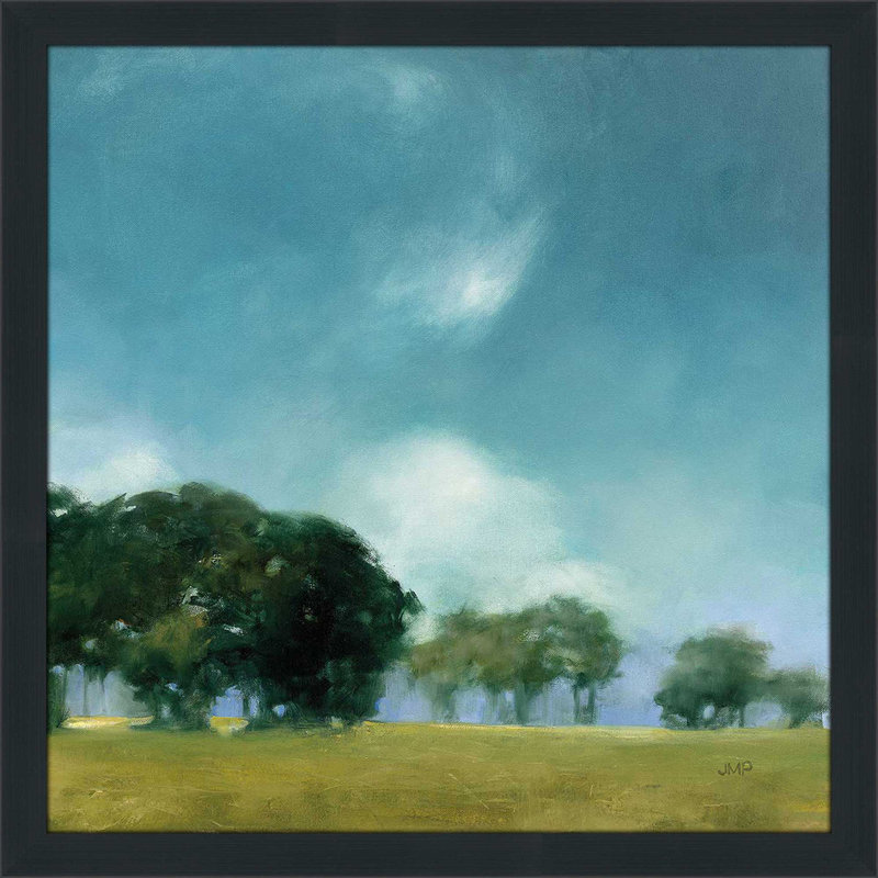 Cloud Dance II - Peinture, Cadre espresso, H 25,5 po x l 25,5 po x P 1 po