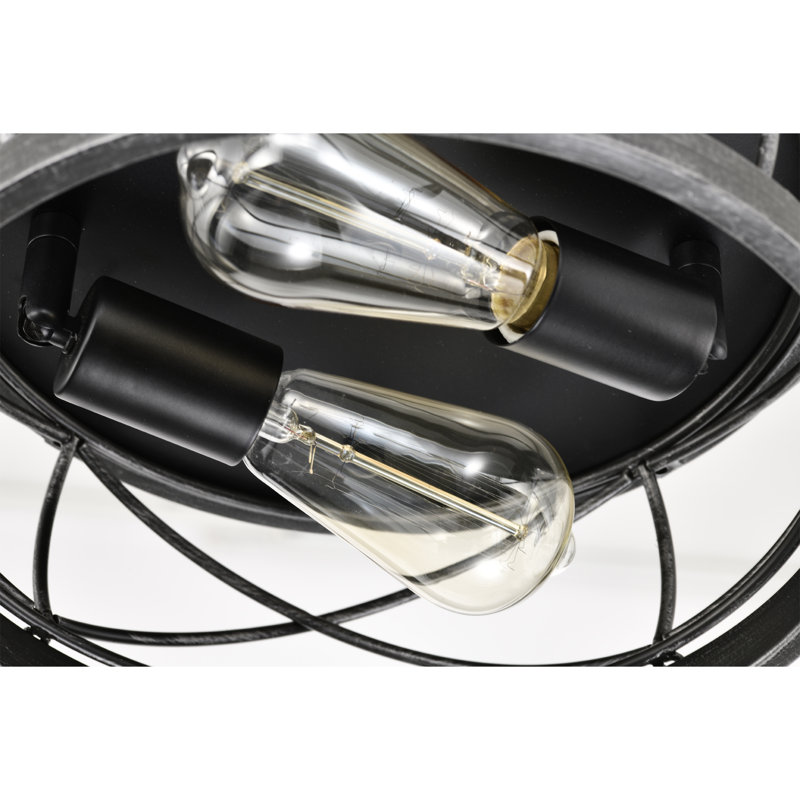 Plafonnier encastré industriel 12 lumières Mico