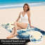 Serviette de plage 1Pcs Blue Serene