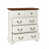 Blanc / brun antique est en rupture de stock