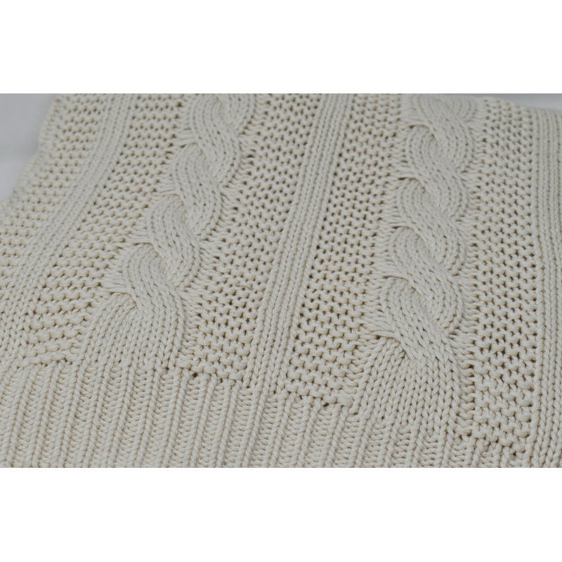 Knitted Throw Blanket