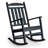 Bergues All-weather Resistant Hdpe Plastic Oversize Rocking Adirondack Chair