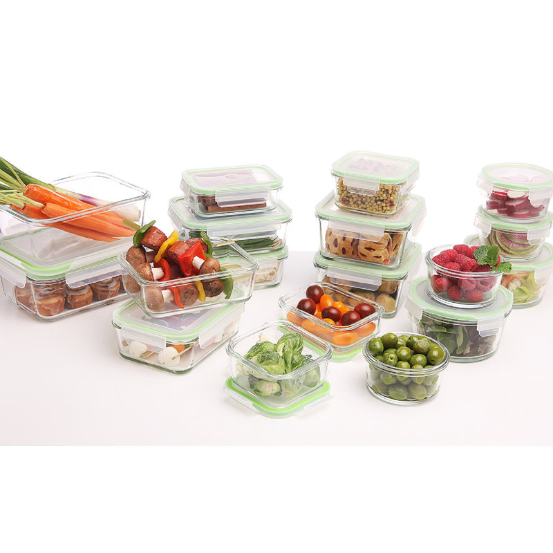 GoGreen Glassworks 36PC Container Food Storage Set