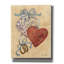 Toile épique Graffiti «Hearts and Ribbons 3» par Cheri Blum, 26 po x 34 po