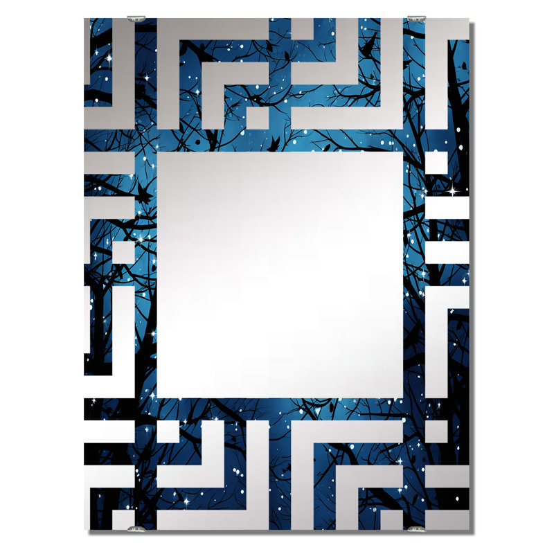 Badgery - Miroir mural décoratif pour arbre MIR136620, 40 po x 30 po