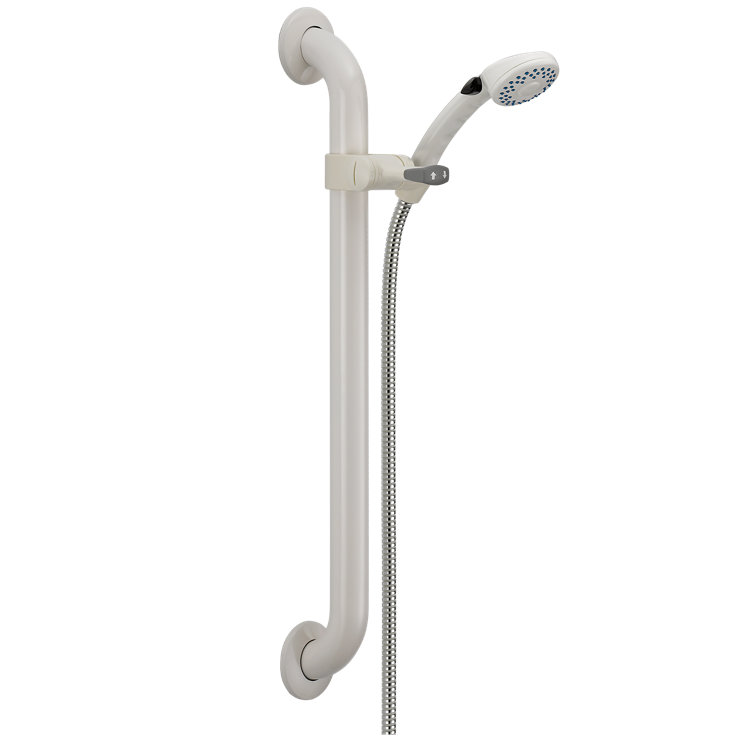 Universal Showering Components Multi Function Slide Bar Shower Head