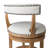 Maven Lane Alexander Stool with Fabric Upholstery-1146612133-1146612132