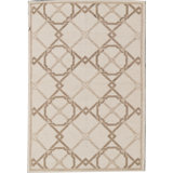Hand-Knotted High-Quality Beige Area Rug