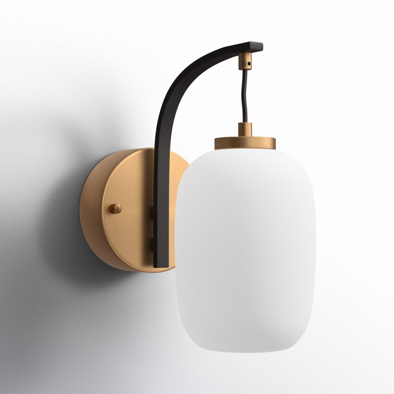 Kace Steel Armed Sconce