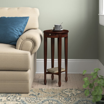 Table de bout ovale avec rangement Bette