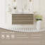 Meuble-lavabo flottant avec lavabo, meuble-lavabo mural moderne avec lavabo en résine et tiroirs à fermeture en douceur-115688325-115688324