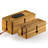 For Power Strips - 3 Open Slot Wooden Wire Hideout Box, 2 Pack