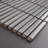 Porcetile 11.2 in. x 11.91 in. Stacked Porcelain Mosaic Wall and Floor Tile-93735483