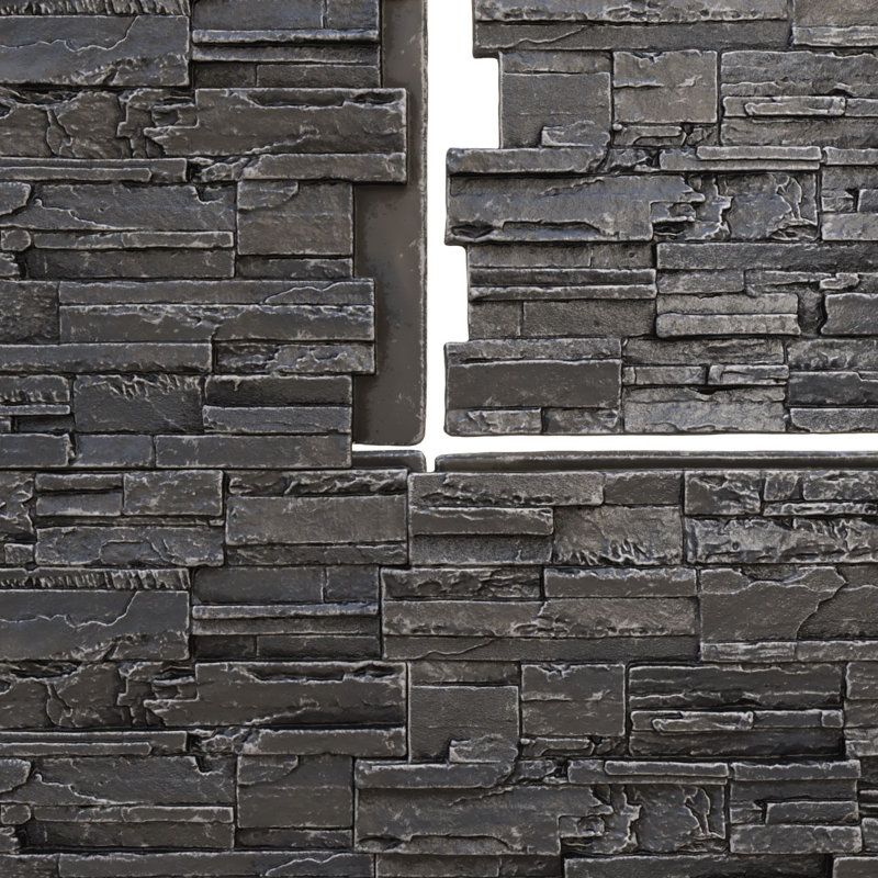 Panneau avec imitation de pierres EverStone Cascade, Bronze automnal, Cascade